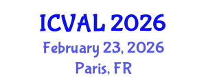 International Conference on Vernacular Architecture and Landscape (ICVAL) February 23, 2026 - Paris, France