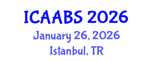 International Conference on Ancient Architecture and Building Styles (ICAABS) January 26, 2026 - Istanbul, Turkey