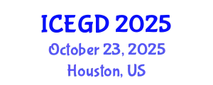 International Conference on Economic Growth and Development (ICEGD) October 23, 2025 - Houston, United States