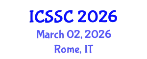 International Conference on Space and Satellite Communications (ICSSC) March 02, 2026 - Rome, Italy