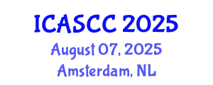 International Conference on Agricultural Statistics and Climate Change (ICASCC) August 07, 2025 - Amsterdam, Netherlands