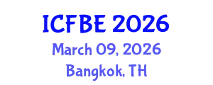 International Conference on Family Business and Entrepreneurship (ICFBE) March 09, 2026 - Bangkok, Thailand
