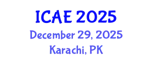 International Conference on Applied Econometrics (ICAE) December 29, 2025 - Karachi, Pakistan