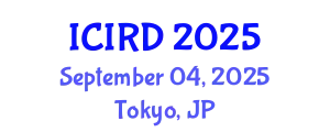 International Conference on International Relations and Diplomacy (ICIRD) September 04, 2025 - Tokyo, Japan