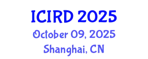 International Conference on International Relations and Diplomacy (ICIRD) October 09, 2025 - Shanghai, China