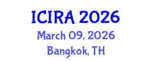 International Conference on International Relations and Affairs (ICIRA) March 09, 2026 - Bangkok, Thailand