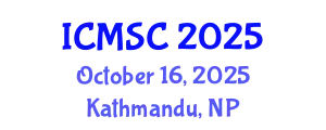 International Conference on Materials Synthesis and Characterization (ICMSC) October 16, 2025 - Kathmandu, Nepal