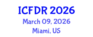 International Conference on Fluid Dynamics Research (ICFDR) March 09, 2026 - Miami, United States