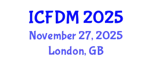 International Conference on Fluid Dynamics and Mechanics (ICFDM) November 27, 2025 - London, United Kingdom
