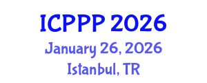 International Conference on Photobiology, Photochemistry and Photophysics (ICPPP) January 26, 2026 - Istanbul, Turkey
