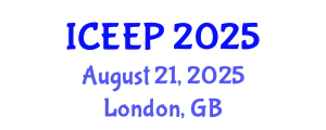 International Conference on Entrepreneurship Education and Pedagogy (ICEEP) August 21, 2025 - London, United Kingdom