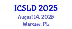 International Conference on Speech and Language Development (ICSLD) August 14, 2025 - Warsaw, Poland