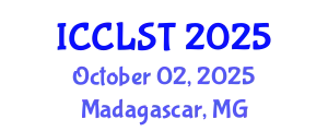 International Conference on Clinical Linguistics and Speech Therapy (ICCLST) October 02, 2025 - Madagascar, Madagascar