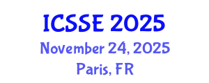 International Conference on Spintronics and Spin Electronics (ICSSE) November 24, 2025 - Paris, France