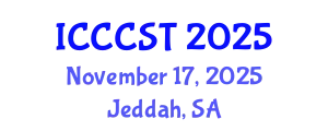 International Conference on Carbon Capture and Storage Technologies (ICCCST) November 17, 2025 - Jeddah, Saudi Arabia