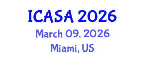 International Conference on Archaeological Science and Archaeometry (ICASA) March 09, 2026 - Miami, United States