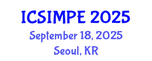 International Conference on Sports Injury Management and Performance Enhancement (ICSIMPE) September 18, 2025 - Seoul, Republic of Korea