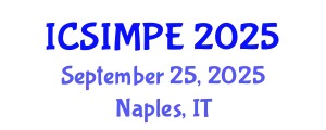 International Conference on Sports Injury Management and Performance Enhancement (ICSIMPE) September 25, 2025 - Naples, Italy