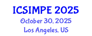 International Conference on Sports Injury Management and Performance Enhancement (ICSIMPE) October 30, 2025 - Los Angeles, United States