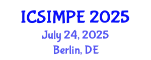 International Conference on Sports Injury Management and Performance Enhancement (ICSIMPE) July 24, 2025 - Berlin, Germany