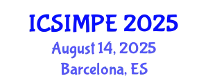 International Conference on Sports Injury Management and Performance Enhancement (ICSIMPE) August 14, 2025 - Barcelona, Spain