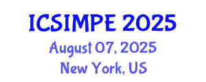 International Conference on Sports Injury Management and Performance Enhancement (ICSIMPE) August 07, 2025 - New York, United States