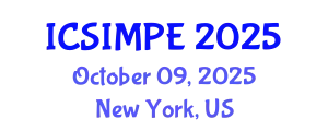 International Conference on Sports Injury Management and Performance Enhancement (ICSIMPE) October 09, 2025 - New York, United States