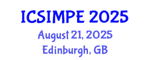 International Conference on Sports Injury Management and Performance Enhancement (ICSIMPE) August 21, 2025 - Edinburgh, United Kingdom