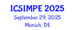 International Conference on Sports Injury Management and Performance Enhancement (ICSIMPE) September 29, 2025 - Munich, Germany