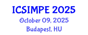 International Conference on Sports Injury Management and Performance Enhancement (ICSIMPE) October 09, 2025 - Budapest, Hungary