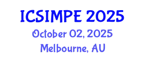 International Conference on Sports Injury Management and Performance Enhancement (ICSIMPE) October 02, 2025 - Melbourne, Australia