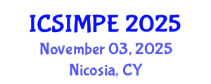 International Conference on Sports Injury Management and Performance Enhancement (ICSIMPE) November 03, 2025 - Nicosia, Cyprus