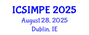 International Conference on Sports Injury Management and Performance Enhancement (ICSIMPE) August 28, 2025 - Dublin, Ireland