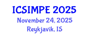 International Conference on Sports Injury Management and Performance Enhancement (ICSIMPE) November 24, 2025 - Reykjavik, Iceland