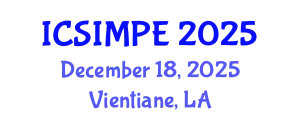 International Conference on Sports Injury Management and Performance Enhancement (ICSIMPE) December 18, 2025 - Vientiane, Laos