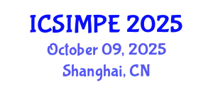 International Conference on Sports Injury Management and Performance Enhancement (ICSIMPE) October 09, 2025 - Shanghai, China