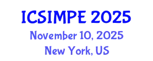 International Conference on Sports Injury Management and Performance Enhancement (ICSIMPE) November 10, 2025 - New York, United States