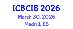 International Conference on Brain-Computer Interfaces in Biomedicine (ICBCIB) March 30, 2026 - Madrid, Spain