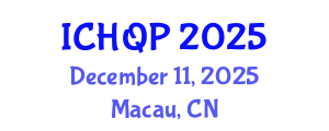 International Conference on Harmonics and Quality of Power (ICHQP) December 11, 2025 - Macau, China