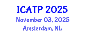 International Conference on Architectural Theory and Practice (ICATP) November 03, 2025 - Amsterdam, Netherlands