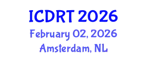 International Conference on Developments in Rehabilitation Technologies (ICDRT) February 02, 2026 - Amsterdam, Netherlands