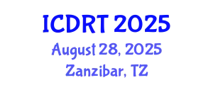 International Conference on Developments in Rehabilitation Technologies (ICDRT) August 28, 2025 - Zanzibar, Tanzania
