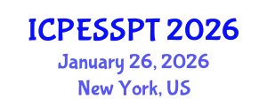 International Conference on Physical Education, Sport Science and Physical Therapy (ICPESSPT) January 26, 2026 - New York, United States