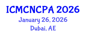 International Conference on Maternal-Child Nursing Care and Postpartum Adaptations (ICMCNCPA) January 26, 2026 - Dubai, United Arab Emirates