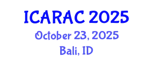 International Conference on Agricultural Robotics, Automation and Control (ICARAC) October 23, 2025 - Bali, Indonesia