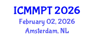International Conference on Materials and Materials Processing Technologies (ICMMPT) February 02, 2026 - Amsterdam, Netherlands