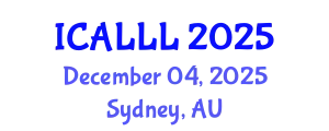 International Conference on Applied Linguistics and Language Learning (ICALLL) December 04, 2025 - Sydney, Australia