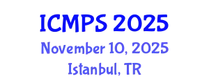International Conference on Material Physics and Superconductivity (ICMPS) November 10, 2025 - Istanbul, Turkey