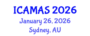 International Conference on Applied Mathematics and Algebraic Structures (ICAMAS) January 26, 2026 - Sydney, Australia