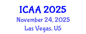 International Conference on Aeronautics and Aeroengineering (ICAA) November 24, 2025 - Las Vegas, United States